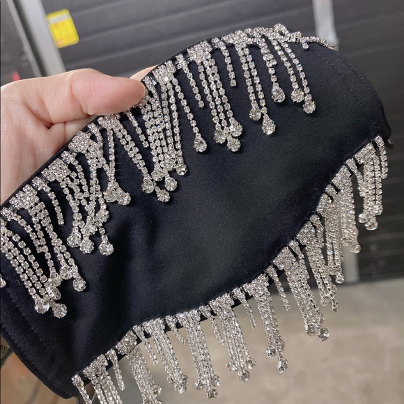 crystal-embellished mask - Picture 3 of 5